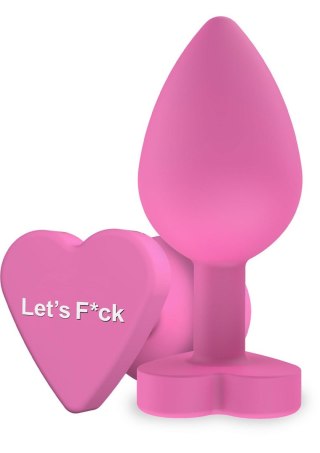 Plug Lets Fuck BK-AP-016 Pink TOYJOY