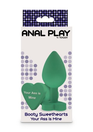 Plug Your Ass Is M BK-AP-016 Green TOYJOY