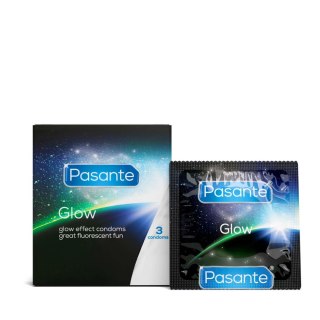 Pasante Glow Condoms 3 pcs Pasante