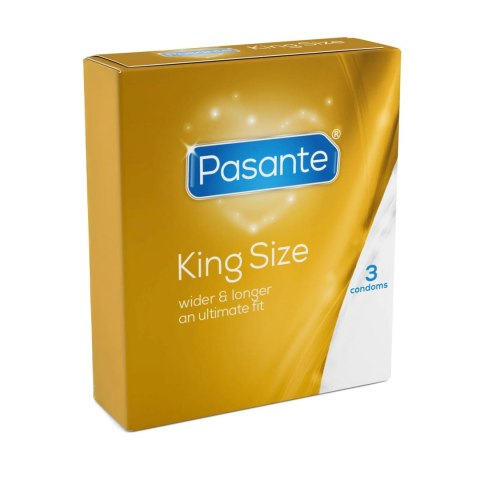 Pasante King Size Condoms 3 pcs Pasante