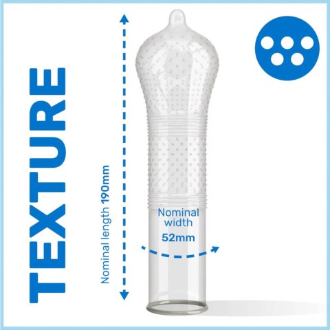 Pasante Ribs & Dots/Intensity Condoms 3 pcs Pasante