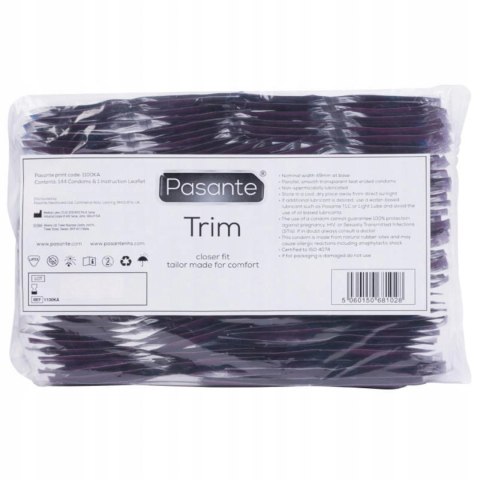 Pasante Trim Condoms Bulk Packs 144 pcs Pasante