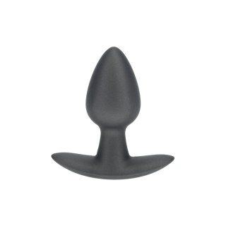 Smooth Silicone Anal Plug - Small - 2.6 / 6,5 cm - Gunmetal Ouch!