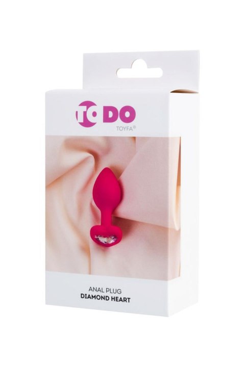 ToDo Anal Plug Diamond Heart ToDo by TOYFA