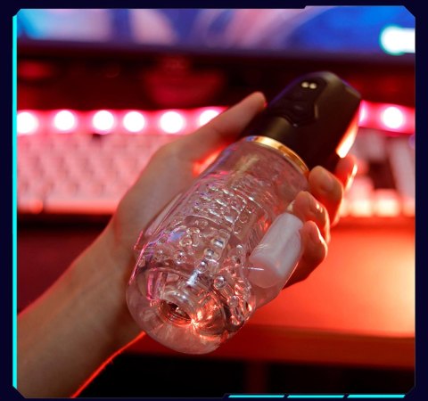 Wibrujący masturbator dla mężczyzn tryb ssania wodoodporny wibrator B - Series Cute