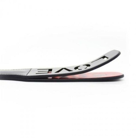 Skórzana klapka z napisem love dominacja sex bdsm Toyz4lovers