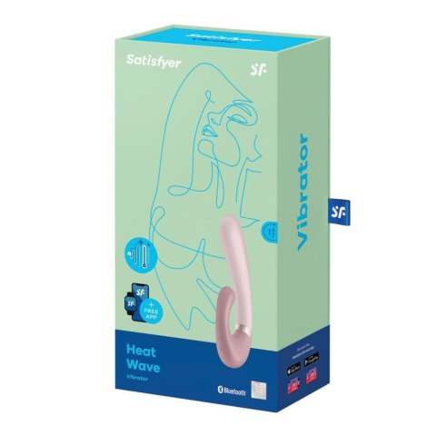 Wibrator punkt G łechtaczka Satisfyer Heat Wave Satisfyer