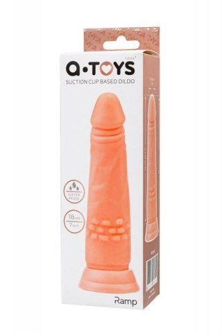 A-TOYS, Realistic Dildo, TPE, Flesh, 16.8 cm Boss of toys