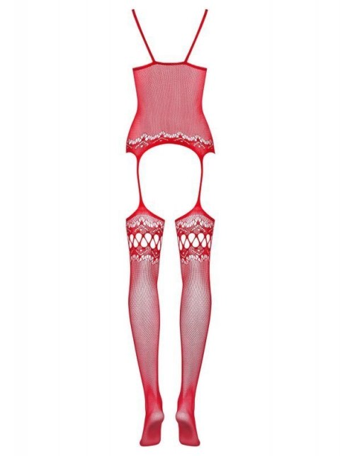 Bielizna-Bodystocking F214 czerwony S/M/L Boss of toys