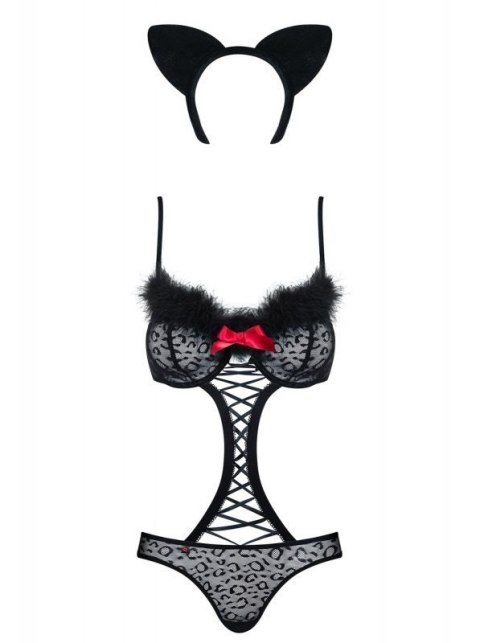 Bielizna-Gepardina kostium 3-częściowy S/M Boss of toys