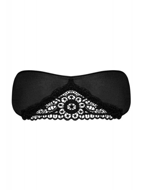 Bielizna-Satinia maska czarna Boss of toys