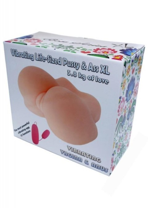 Masturbator-Vibrating Life-Sized Pussy & Ass XL Boss of toys
