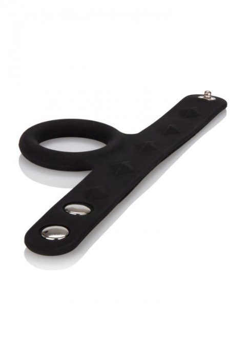 3-Snap Scrotum Ring - Medium Black Boss of toys