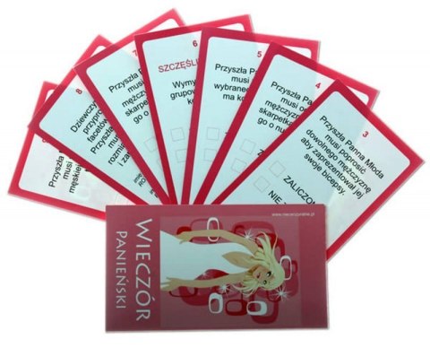 Gry-Karty na Wieczór Panieński z Zadaniami Boss of toys