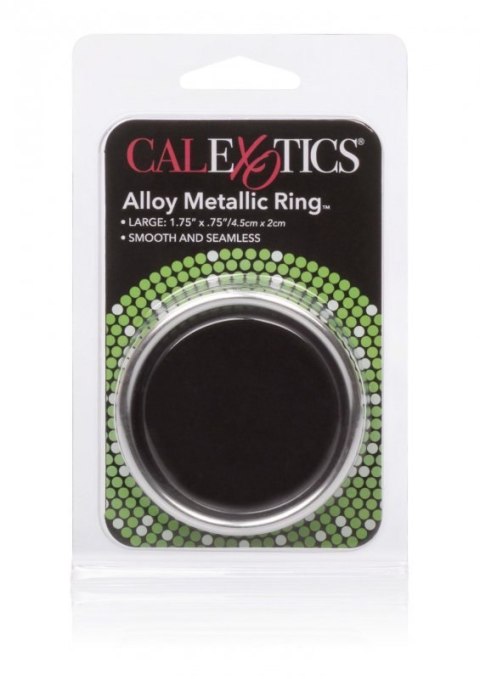 Alloy Metallic Ring - Large Silver Boss of toys