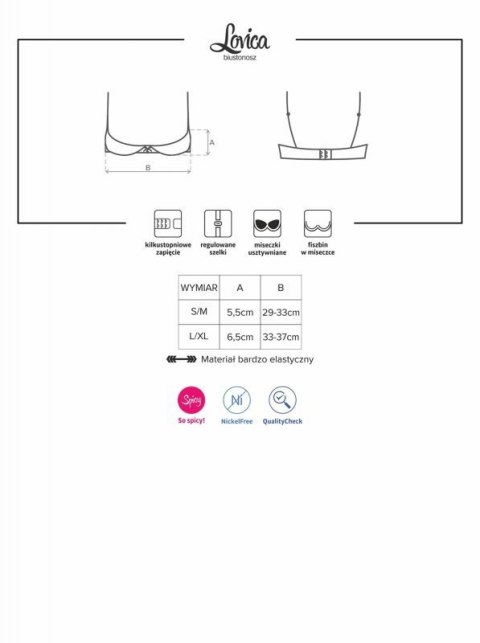 Bielizna-Lovica półbiustonosz L/XL Boss of toys