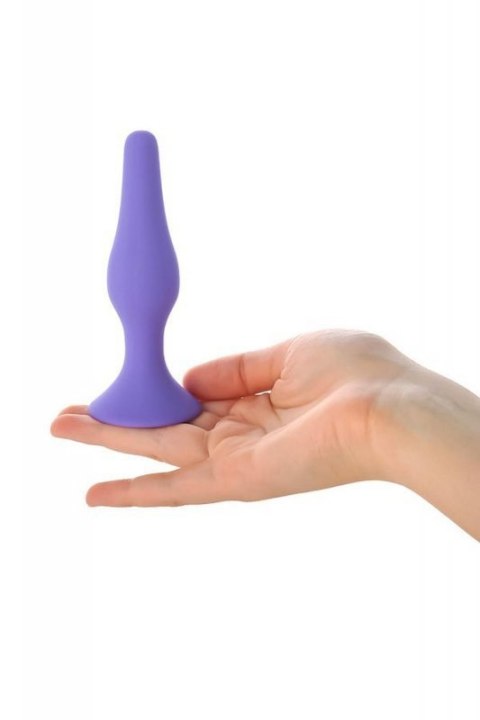 A-TOYS, Anal Plug, Silicone, Purple, 10.2 cm Boss of toys