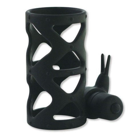 Anello Fallico Timeless Slender vibRing nero Boss of toys