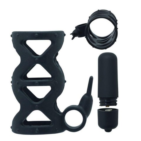 Anello Fallico Timeless Slender vibRing nero Boss of toys