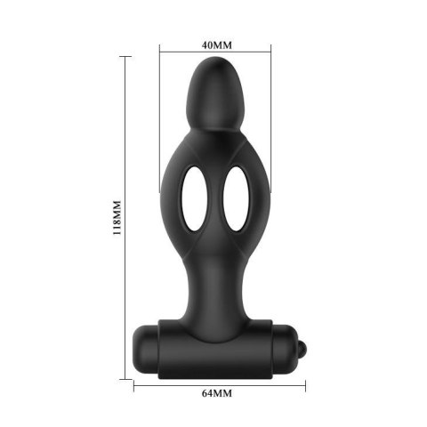 MR PLAY - SILICONE VIBRATING ANAL PLUG Boss of toys