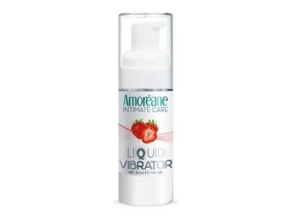 Żel/sprej-Liquid Vibrator Strawberry 30ml. Boss of toys