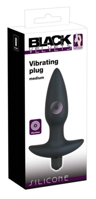 Black Velvet Vibr.Medium Plug Boss of toys
