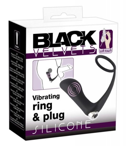 BV Vibrating ring & plug Boss of toys