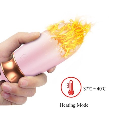 Jajko/wibr-Vibrating Silicone Love EGG USB 10 Function / Heating / Voice Control Boss of toys