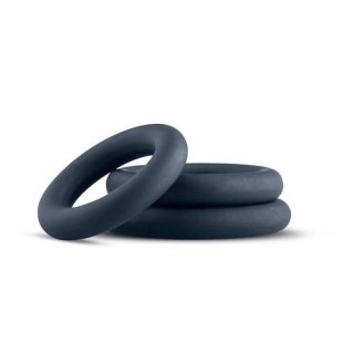 3-Piece Cock Ring Set - Grey Boss of toys