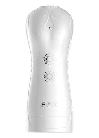 Masturbator - B - Series - Vibrating and Flashing Masturbation Cup USB 7+7 Function / Talk Mode (White) Boss of toys