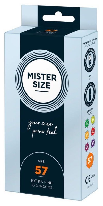Mister Size 57mm pack of 10 Boss of toys