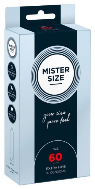 Mister Size 60mm pack of 10 Boss of toys