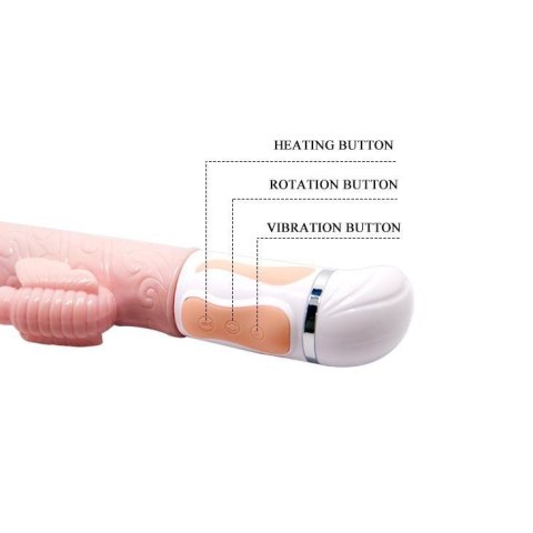 BAILE - Hot Butterfly 12 Functions of Vibration Heating Boss of toys