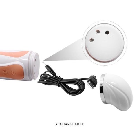 BAILE - Hot Butterfly 12 Functions of Vibration Heating Boss of toys