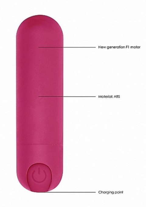 10 Speed Rechargeable Bullet - Pink Boss of toys