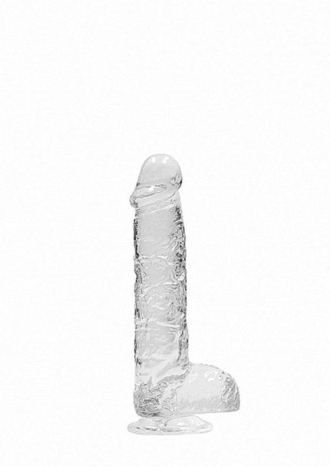 6"" / 15 cm Realistic Dildo With Balls - Transparent Boss of toys
