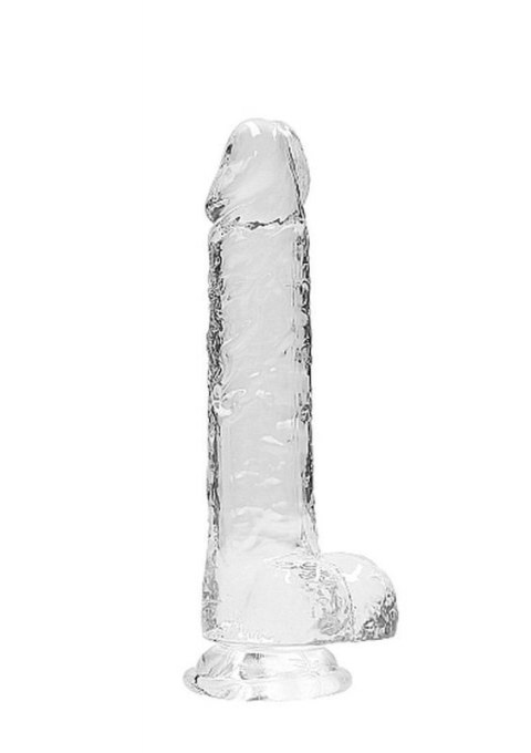 8"" / 20 cm Realistic Dildo With Balls - Transparent Boss of toys