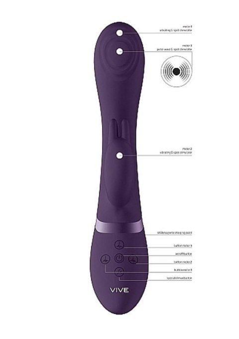 Cato - Pulse G-spot Rabbit - Purple Boss of toys