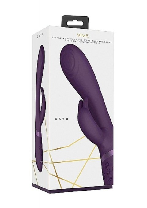 Cato - Pulse G-spot Rabbit - Purple Boss of toys