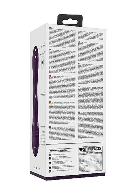 Cato - Pulse G-spot Rabbit - Purple Boss of toys