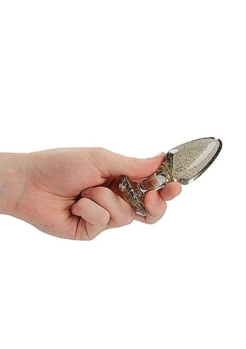 Acrylic Goldchip Butt Plug Set - Gold Boss of toys