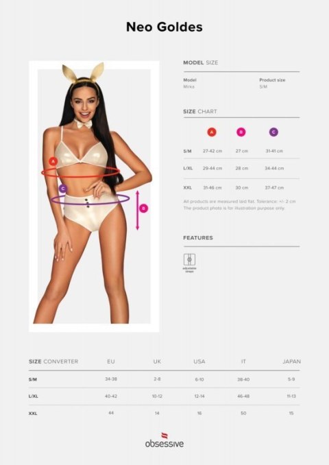 Bielizna-Neo Goldes 2XL/3XL Boss of toys