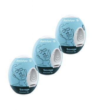 Masturbator-Eggs (set of 3 Savage) Boss of toys