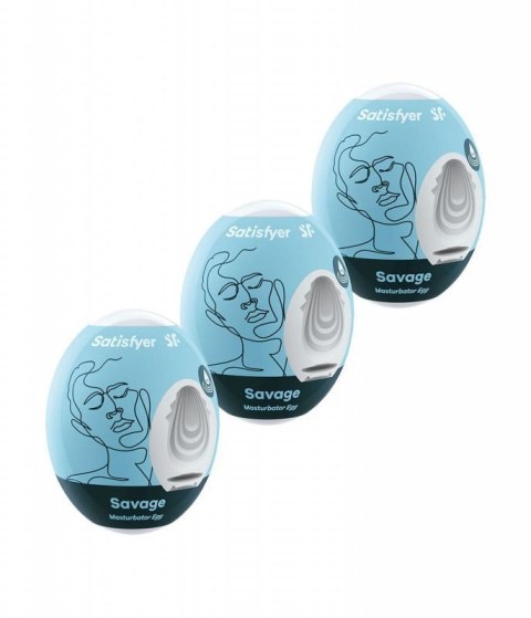 Masturbator-Eggs (set of 3 Savage) Boss of toys