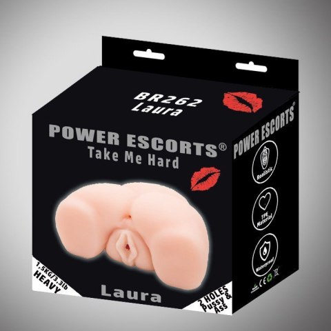 Masturbator-Take Me Hard Laura-Pussy & Ass Masturbator 1,55kg Flesh Boss of toys
