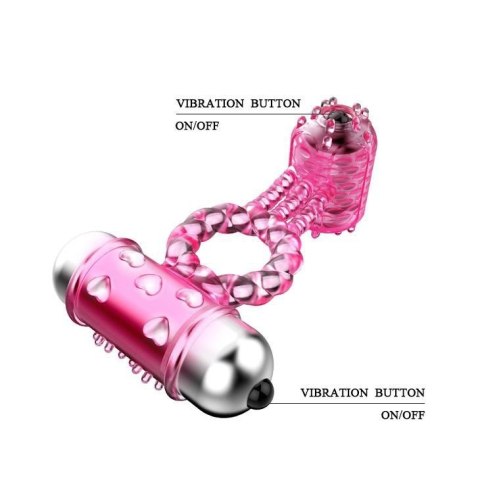 BAILE - Sweet vibration ring, 10 vibration functions Vibration Boss of toys