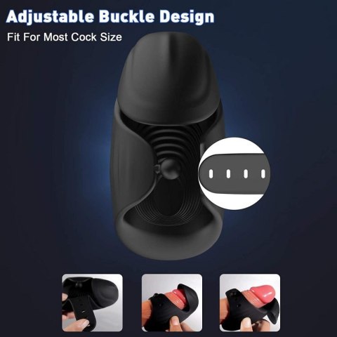 Adjustable wearable Penis vibrator Boss of toys