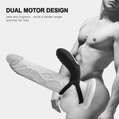 AdjustableDouble cockring with remote Boss of toys