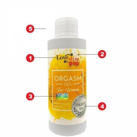 Lovestim Pop Orgasm Gel for women 150 ml Boss of toys