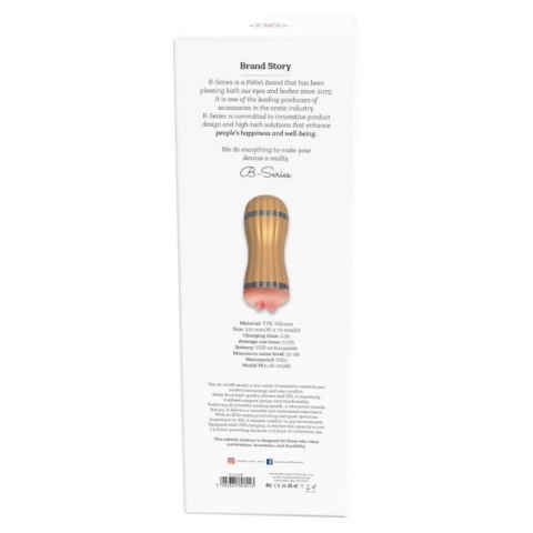 Masturbator- Bevis - 36 functions USB Boss of toys